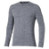 Mizuno Core Impulse Half Zip Long Sleeve Tee Quicksilver